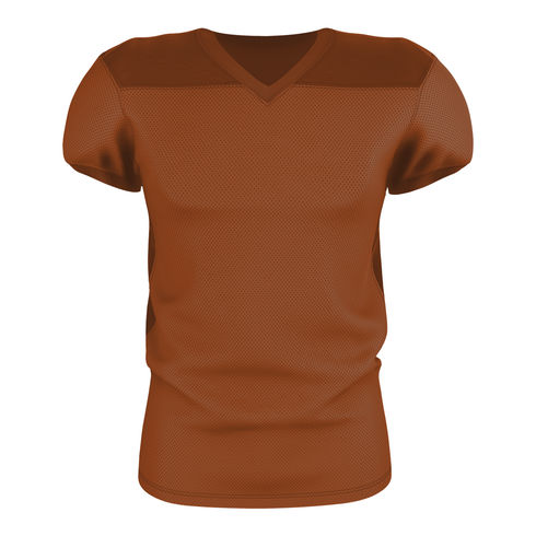 Badger Sport Adult Elusive Football Jersey, Sizes 2XL-4XL (A00173-058108), Color 'Texas Orange/Texas Orange'